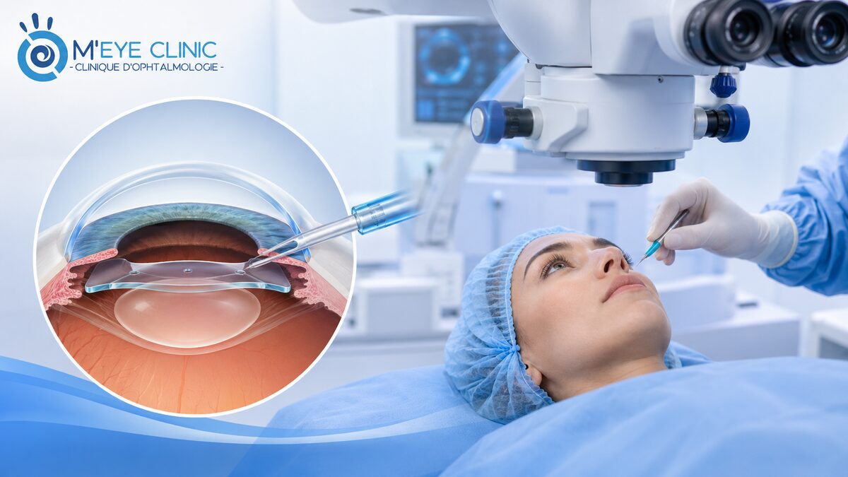 Chirurgie de la cataracte et implant intraoculaire — M’Eye Clinic, Nice