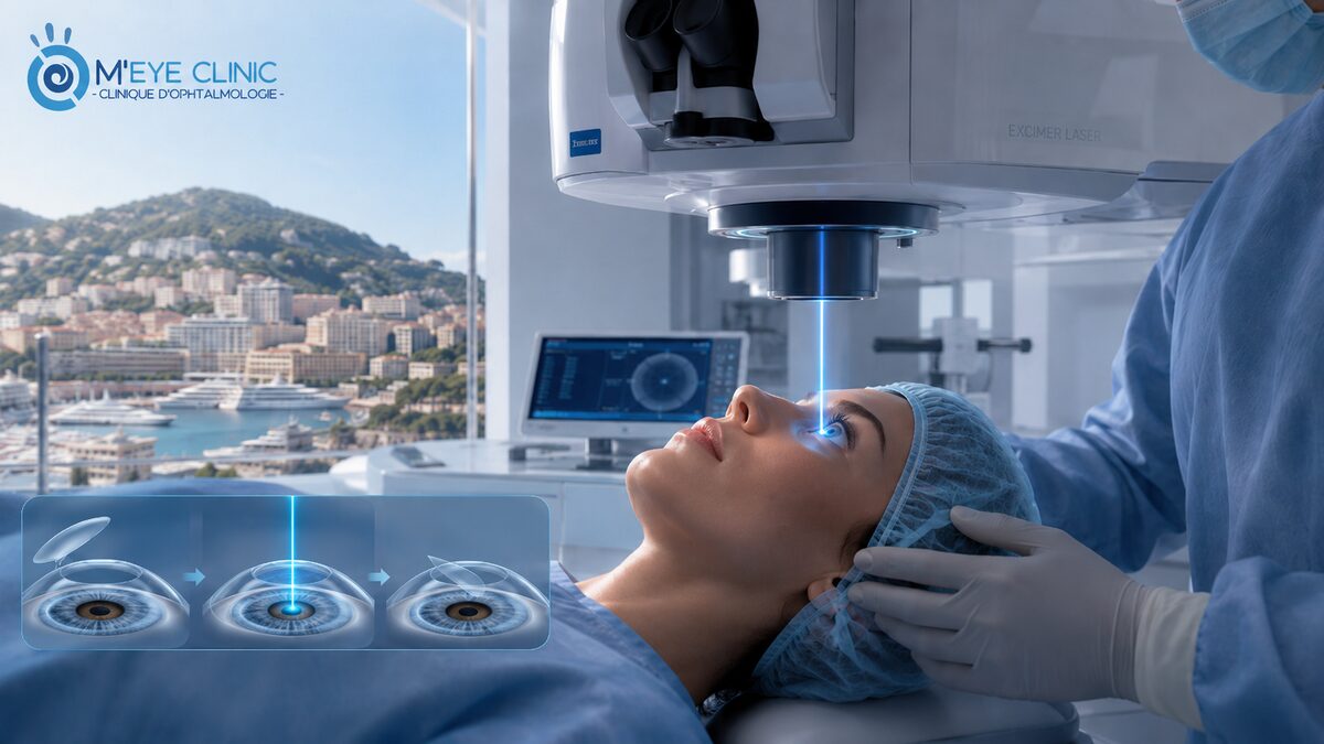 Chirurgie réfractive au laser excimer — M’Eye Clinic, Nice